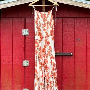 Intimately Free People floral maxi dress, size MED